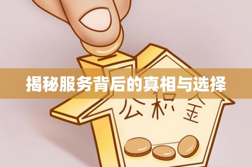 钟楼揭秘服务背后的真相与选择